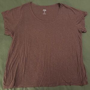 Women’s Vintage By Torrid Size Slub 5 Crewneck Short Sleeve Tee Shirt